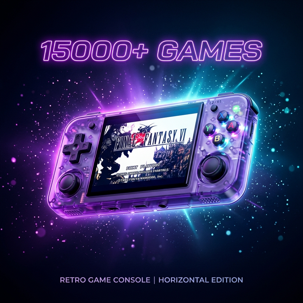 R36H handheld console illustration